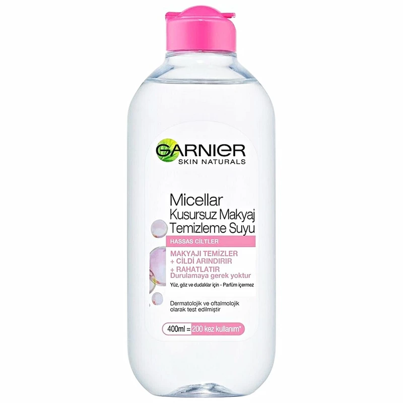 120546639 (1) محلول پاک کننده آرایش صورت گارنیه مدل Skin Naturals حجم 400 میلی لیتر - Image 1