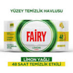 دستمال مرطوب تمیز کننده چند منظوره سطوح فیری Fairy حاوی روغن لیمو بسته ۱۰۰ عددی