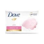 صابون داو صورتی با رایحه گل رز ۱۳۵ گرم Dove مدل Dove Pink Beauty Bar