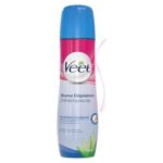 اسپری موبر پوست حساس ویت Veet Ontharing Spray With Aloe Vera & Vitamin E 150Mlاسپری موبر پوست حساس ویت Veet Ontharing Spray With Aloe Vera & Vitamin E 150Ml