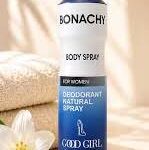 اسپری ضد تعریق بدن  مدل Good Girl زنانه بوناچی BONACHY حجم 250 میلاسپری ضد تعریق بدن  مدل Good Girl زنانه بوناچی BONACHY حجم 250 میل