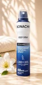 NN اسپری ضد تعریق بدن مدل Good Girl زنانه بوناچی BONACHY حجم 250 میلاسپری ضد تعریق بدن مدل Good Girl زنانه بوناچی BONACHY حجم 250 میل - Image 1