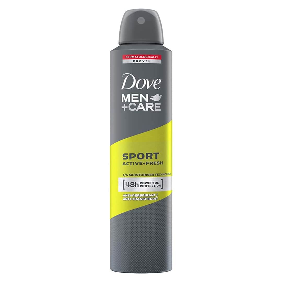 89, اسپری دئودورانت داو Dove مردانه مدل Sport Active Fresh حجم 250 میل - Image 1