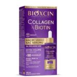 سرم مو ضدریزش و حجم دهنده بیوکسین Bioxcin حاوی کلاژن و بیوتین 100 میل